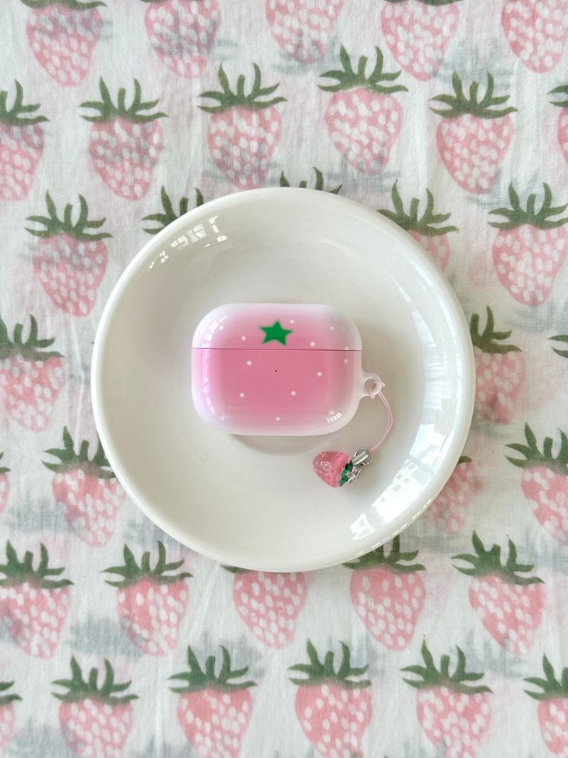 PINK MINI STRAWBERRY Keyring