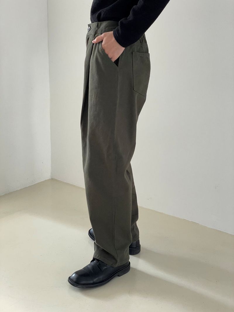Push banding pants