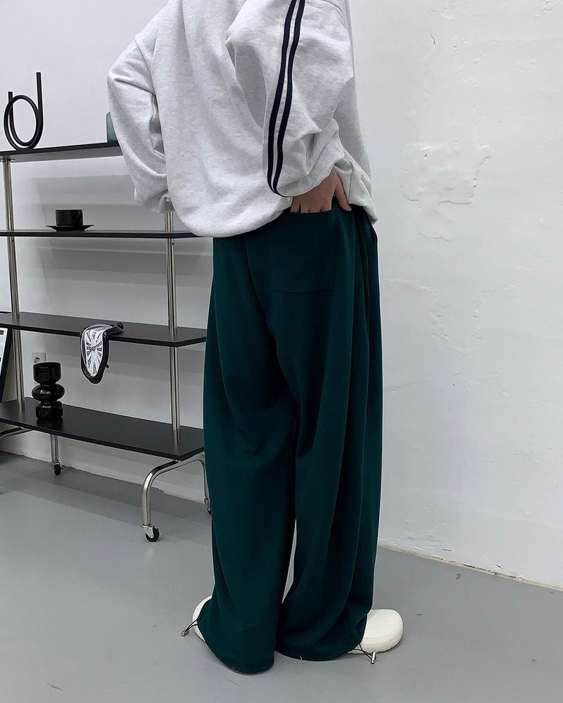 GT Four-Tuck String Wide Pants (5 colors)