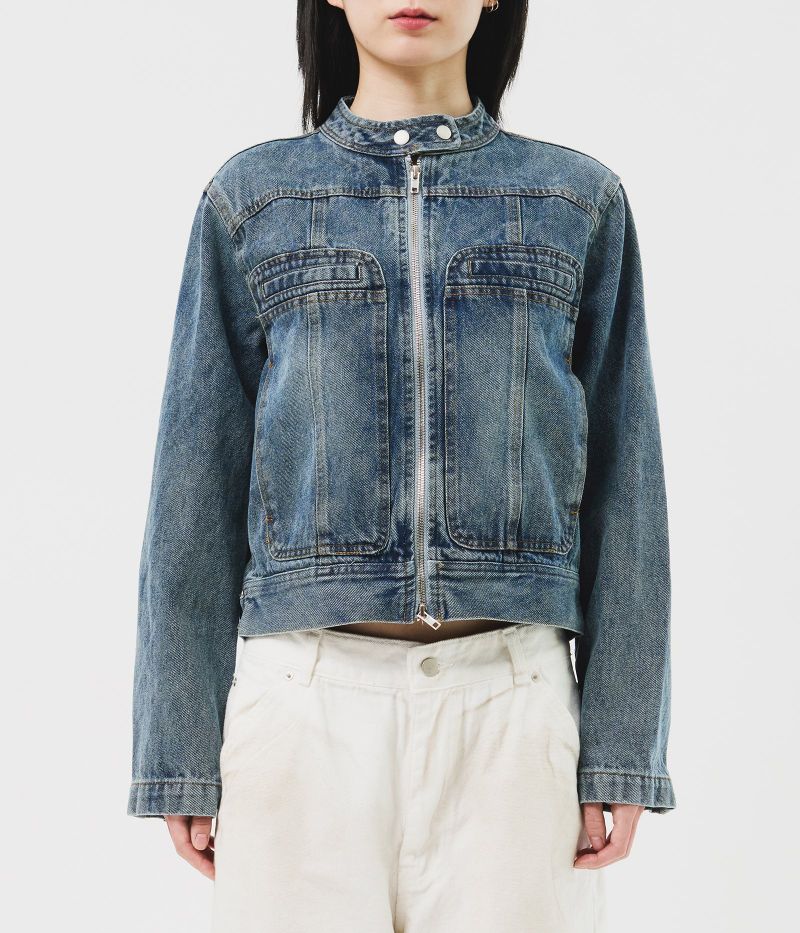 HIFIFNK（ハイファイファンク）の「(W) Land Denim Jacket（Jackets/Outerwear）」