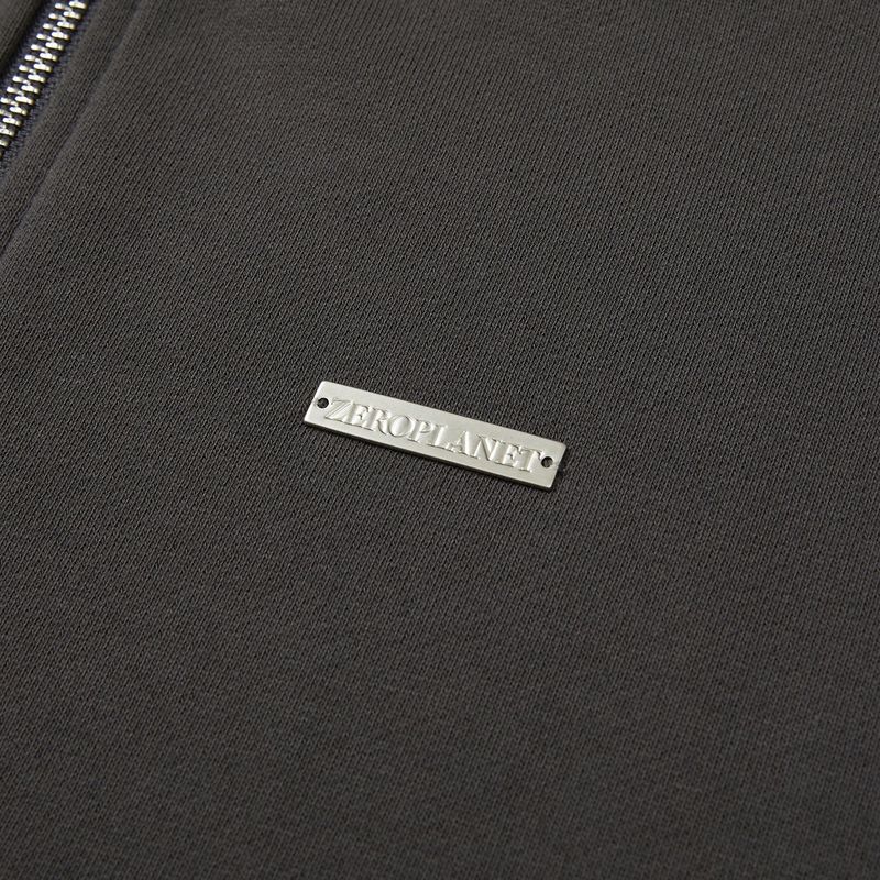 ビッグカラーハーフジップアップ / Bigcollar Half Zip up [CHARCOAL]