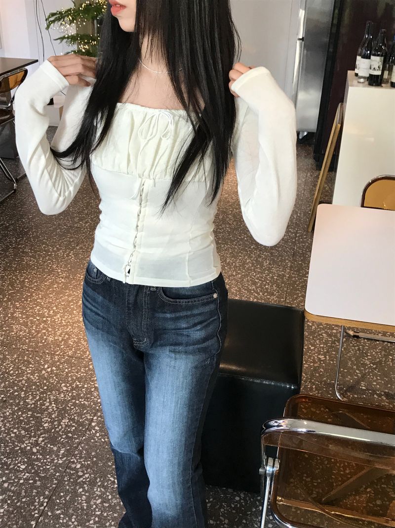 Y2K Feminine Bootcut Pants