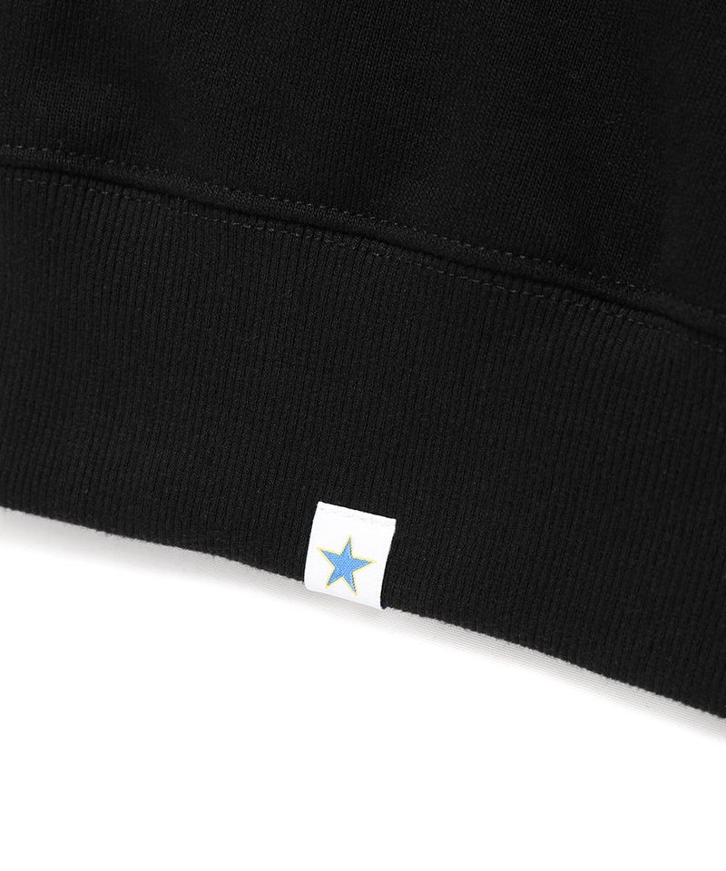 CLEF SWEATSHIRT BLACK(CV2EFUM444A)