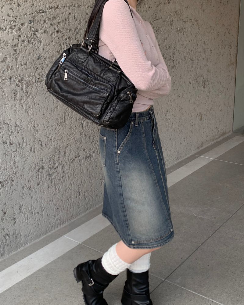 Belt low boots