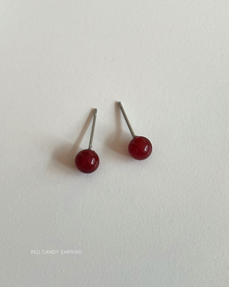 Red Candy Earrings