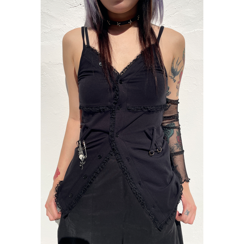 Still Lethardy（スティル レサーディ）の「LACE JERSEY TOP（Tops）」