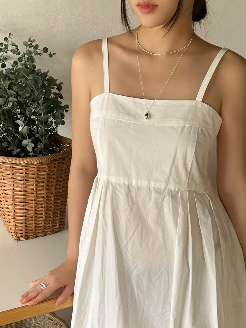 Sweet pear necklace (silver)