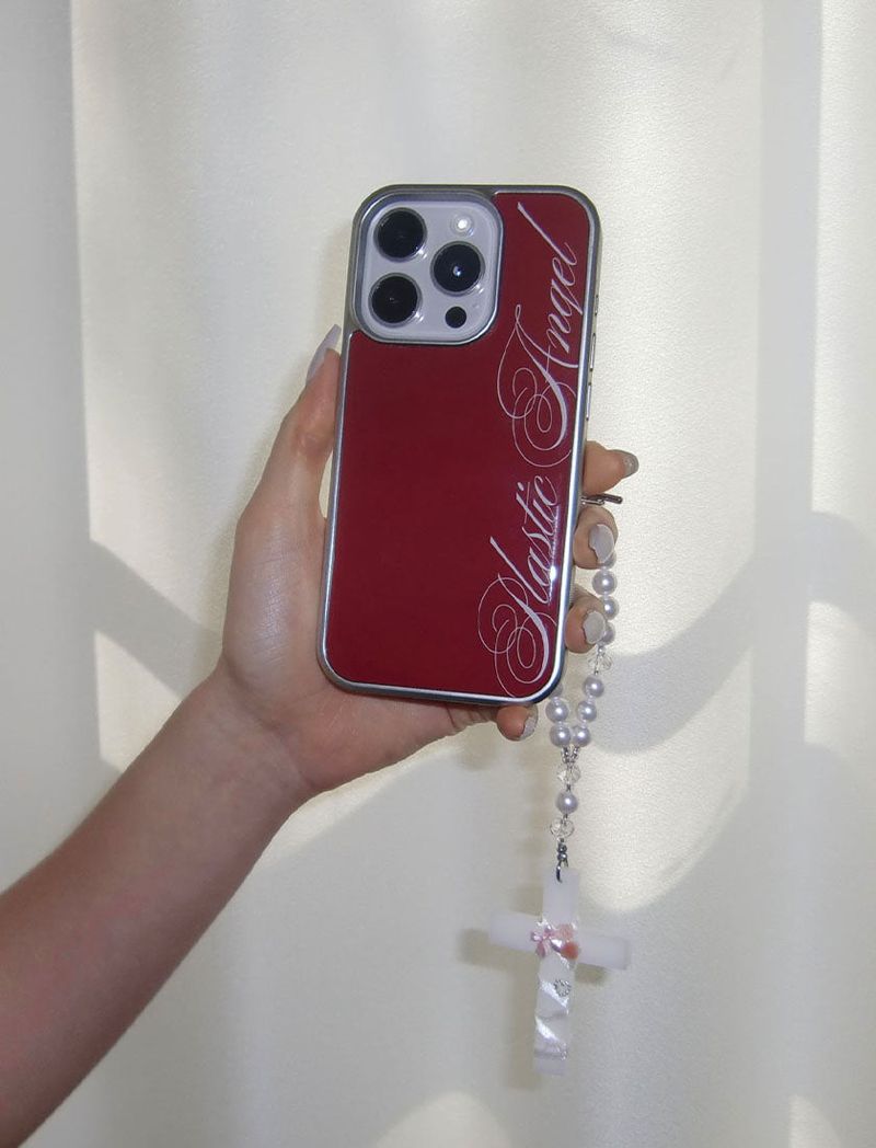 Hippy Complex（ヒッピーコンプレックス）の「【TPUケース】 プラスチックエンジェルケース_Red（スマホグッズ/小物）」