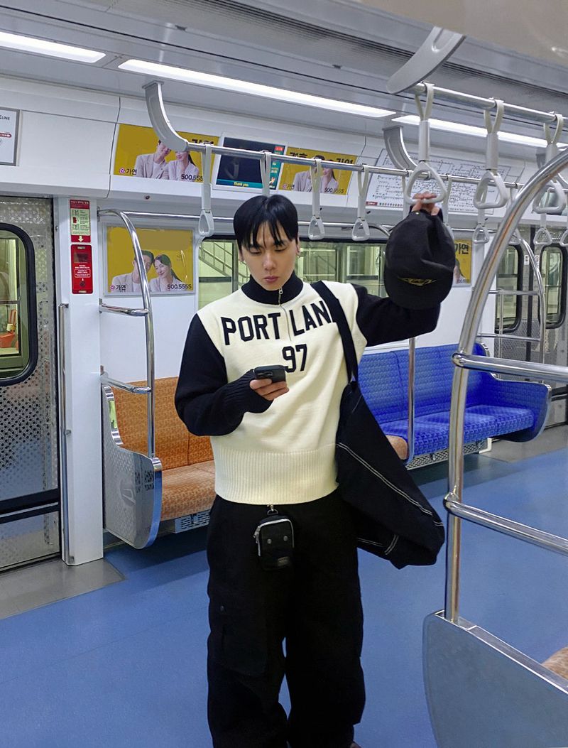 HOLY IN CODE（ホーリーインコード）の「No.1577 PL half ZIP fh KNIT（Tops）」