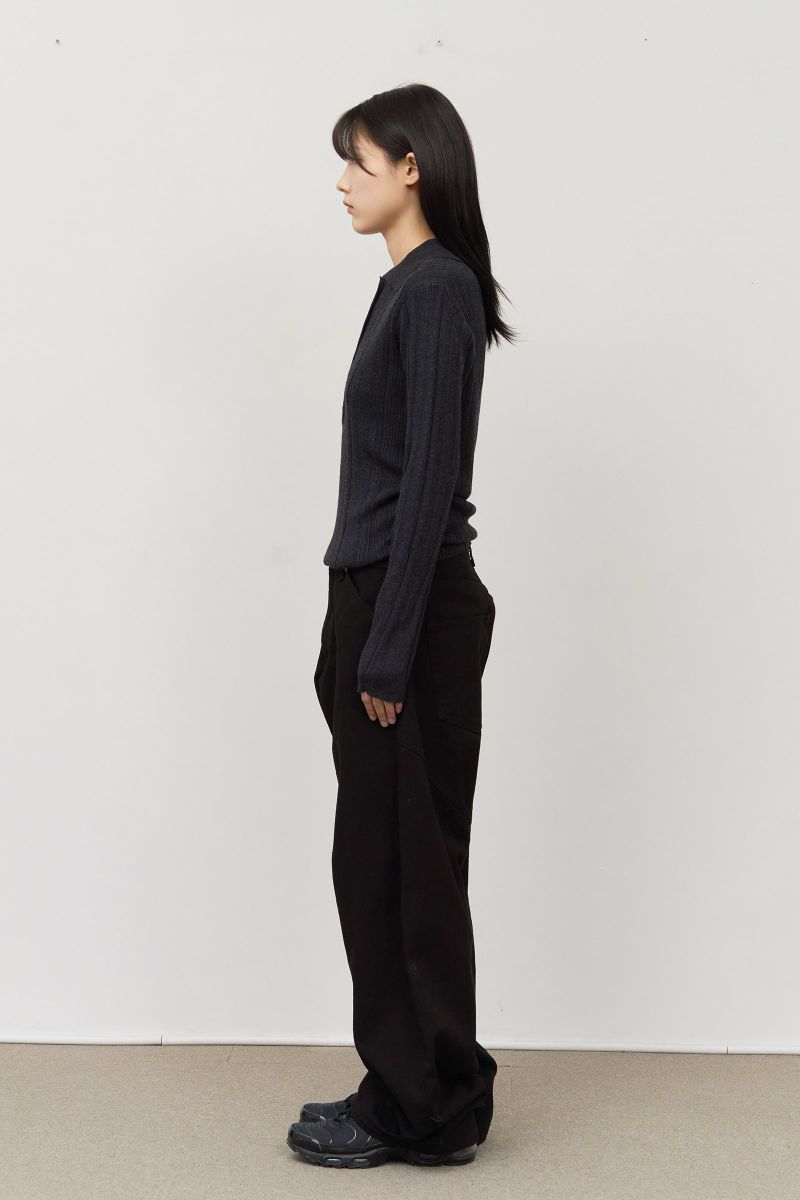 Mild Cotton Curved Pants