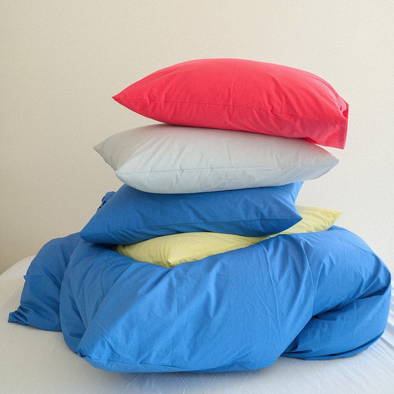 Blue pillow cover 50*70