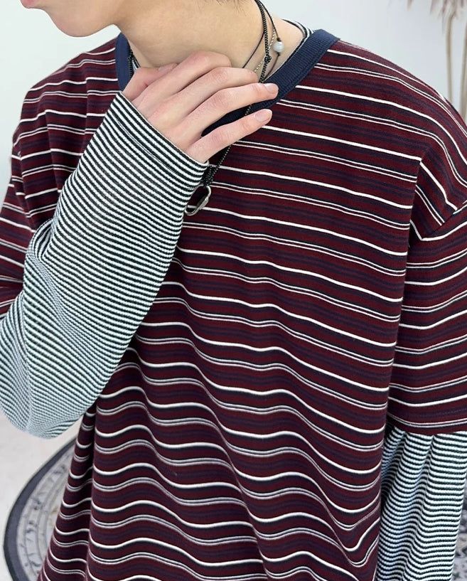 Eder Striped Short Sleeve Tee