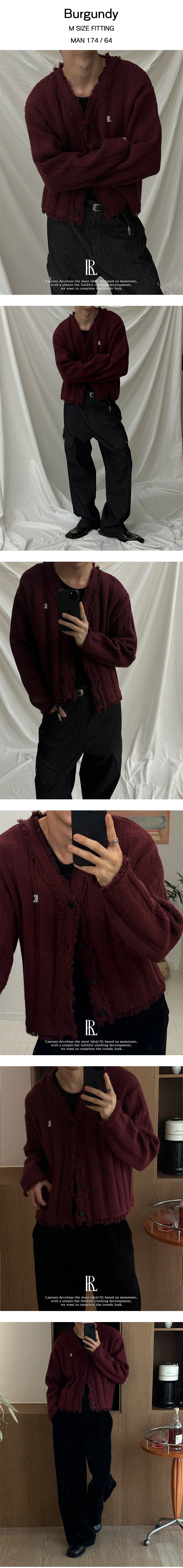 [MADE] Tessel cutting golgi cardigan(2color)