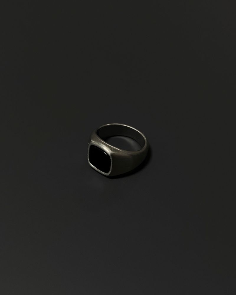 refrainfromspace(リフレインフロームスペース)の「bold onyx ring(Accessories)」