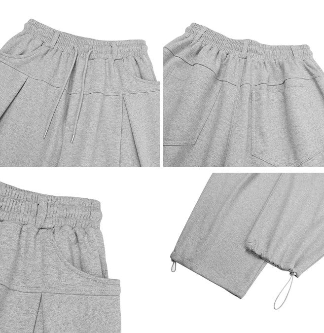 Rickle Yoke Pintuck Sweatpants