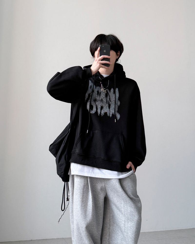 Grab Brushed Over Hoodie