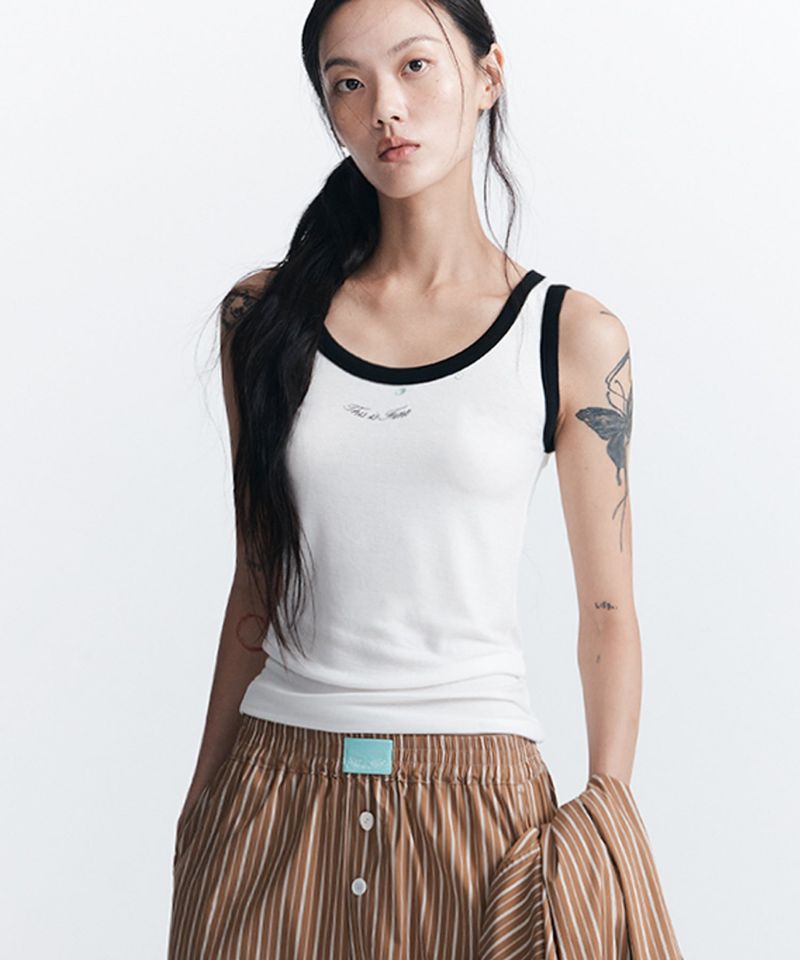 Ringer Sleeveless Top