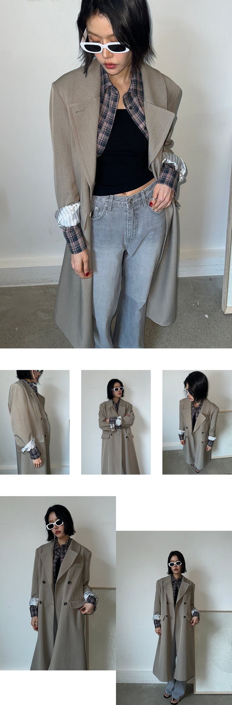 MAXIMAL DOUBLE COAT_BEIGE