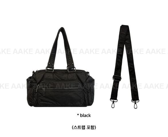 VINTAGE CRINKLE SHOULDER BAG
