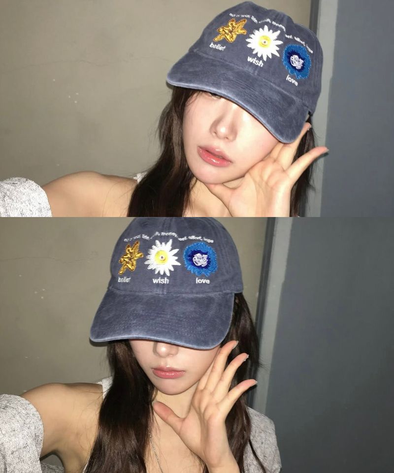 NATIVITY MM CAP STONE WASHING (NAVY)