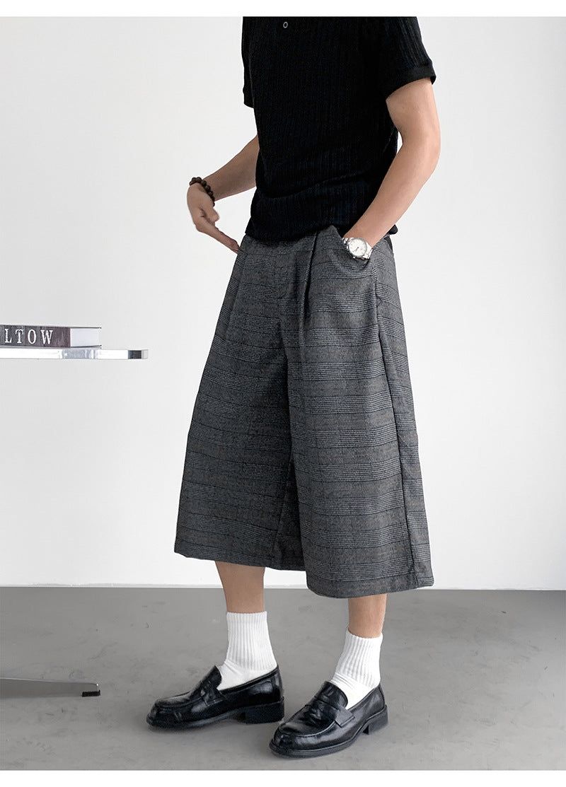 Hector Check Wide Culottes