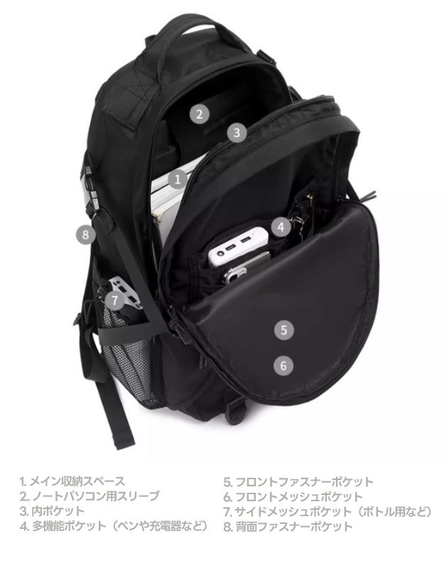 (UNISEX) Karabiner String Backpack