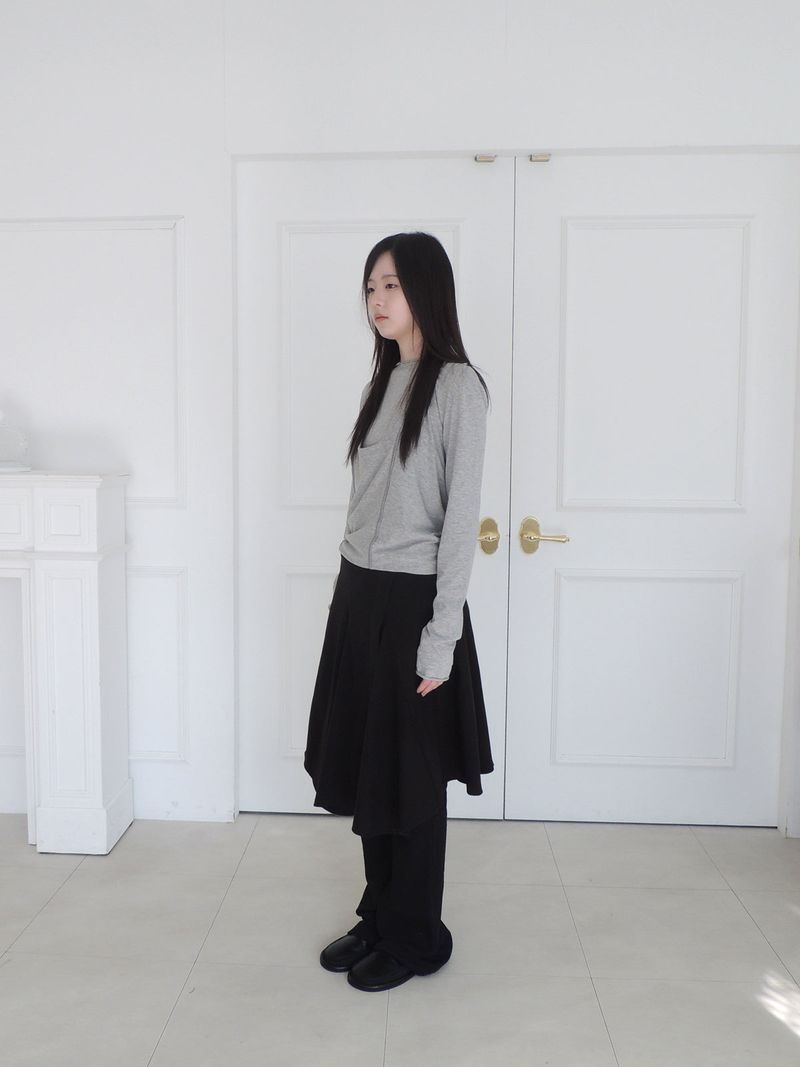long boots-cut pants
