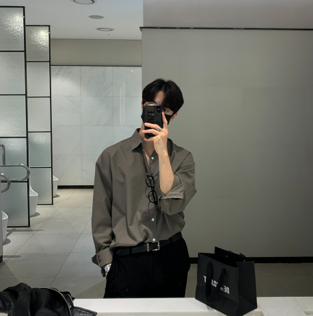 Wonderant Basic Semi-Over Shirt