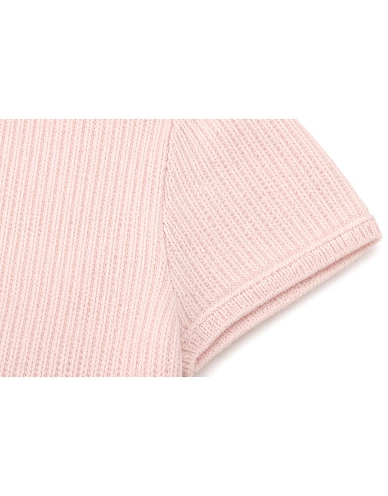 Kaley Cap Sleeve Button Summer Knit Cardigan Pink