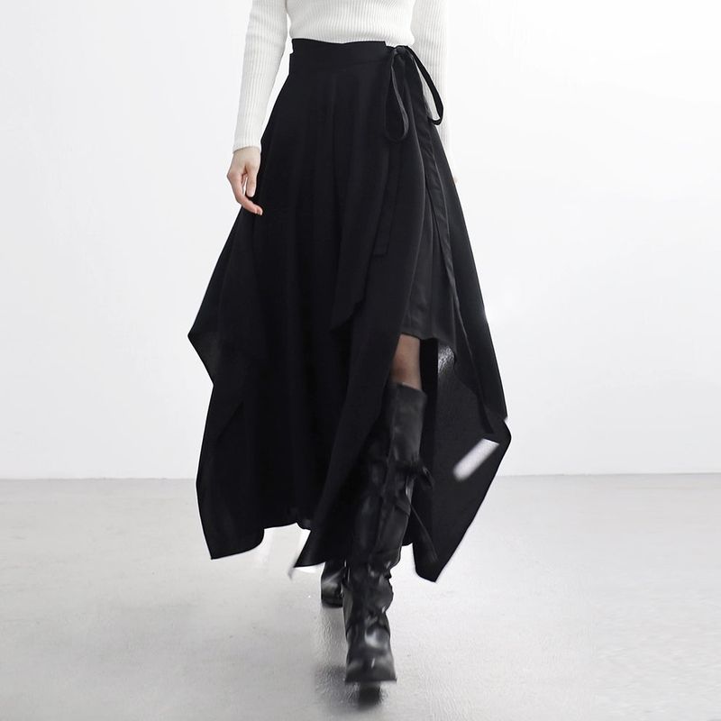 Prène Flared Wrap Skirt