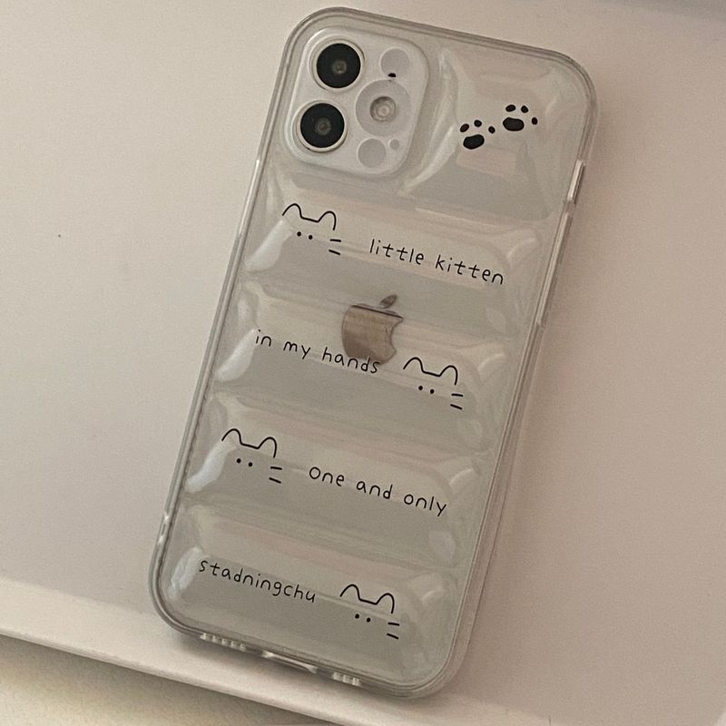 standingchu Little kitten Padded case