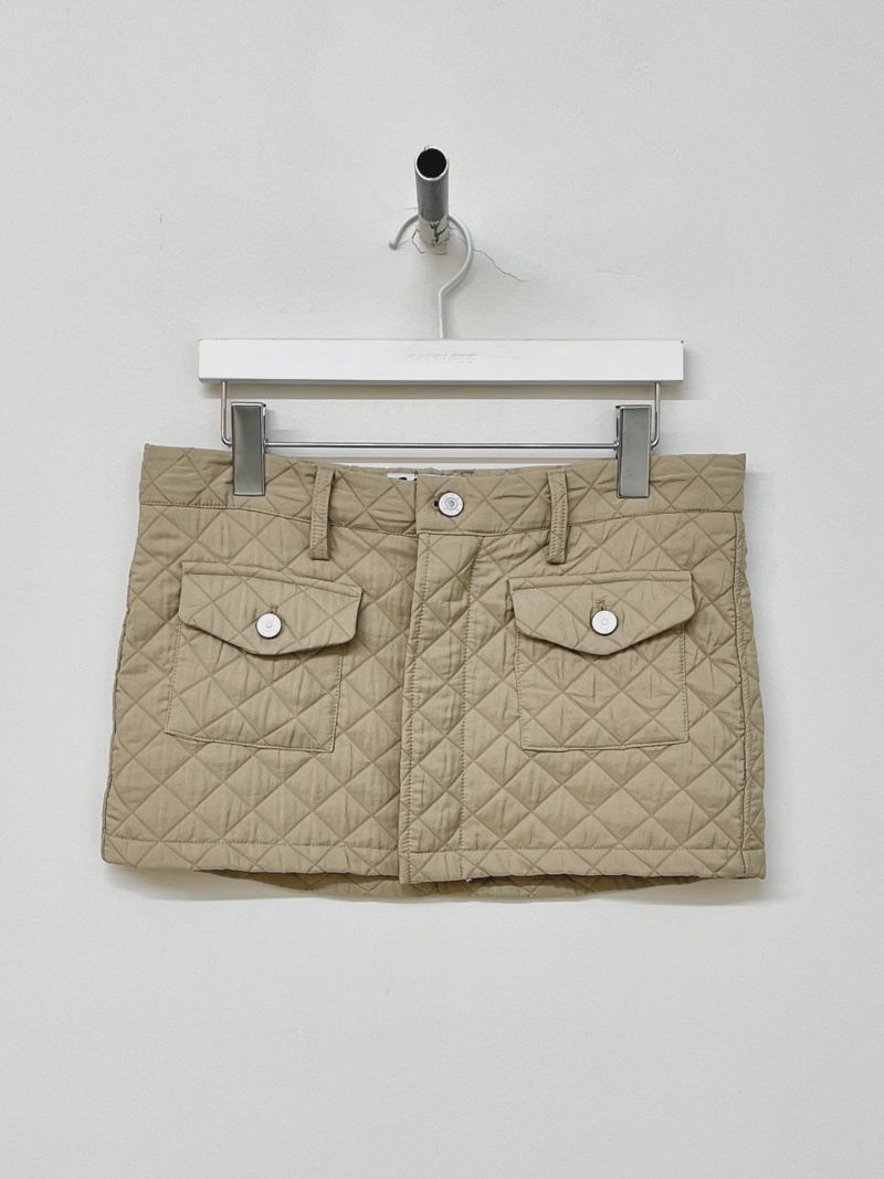 QUILTING MINI SKIRT