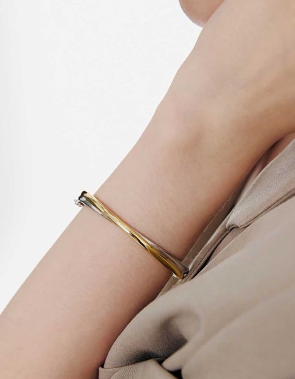 26SS★ [Premium Plating] Souvenir AB(C) Twist Bangle