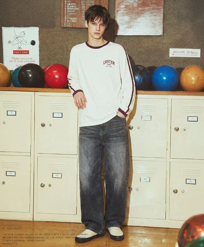 26SS★ Fade Wide Denim Pants