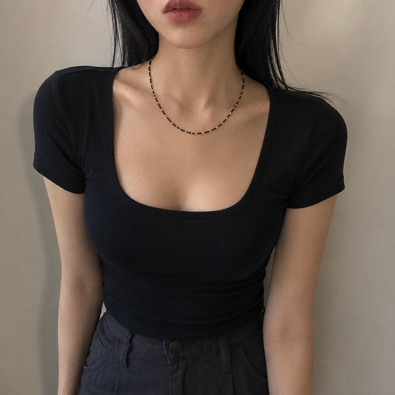 EX LOVE（イーエックスラブ）の「カラフル シードビーズ ミニマル ネックレス（アクセサリー）」