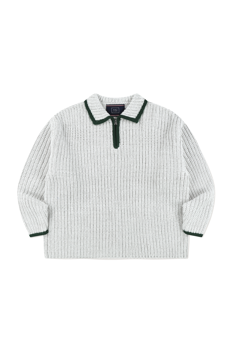 LOW GAUGE POLO KNIT