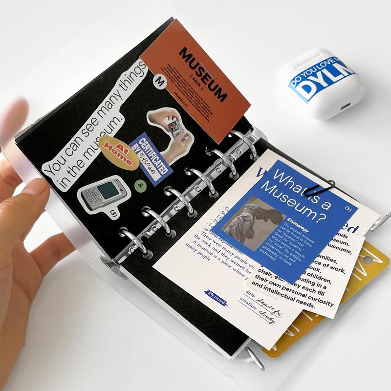 oab museum pack / scrap sticker set