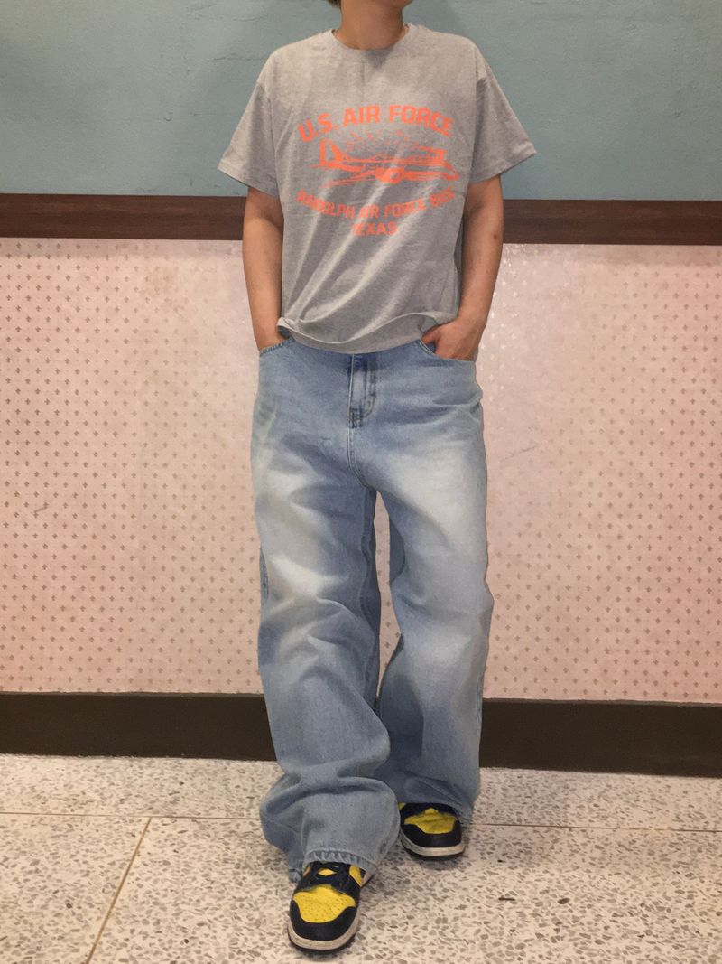 Wide Baggy Denim Pants (2c)