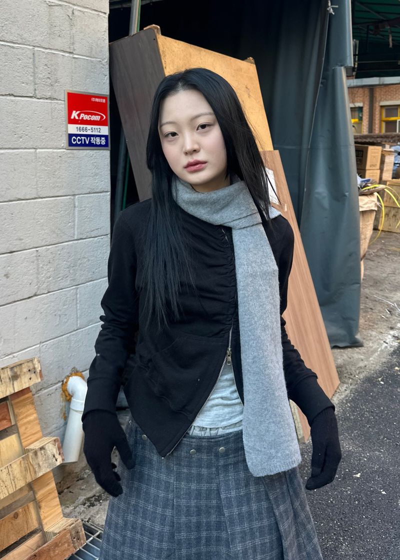 WOOHWA(ウファ)の「 WAVE EYELET JACKET(Jackets/Outerwear)」