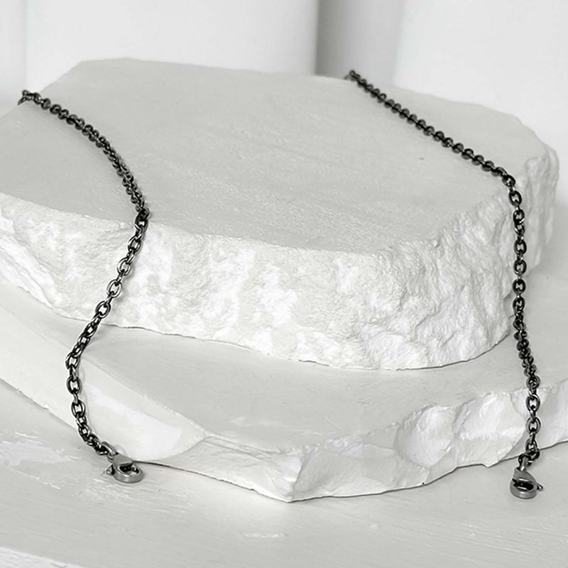 BLESSED BULLET（ブレスドブレット）の「ss-Original mask chain necklace_black silver（Accessories）」