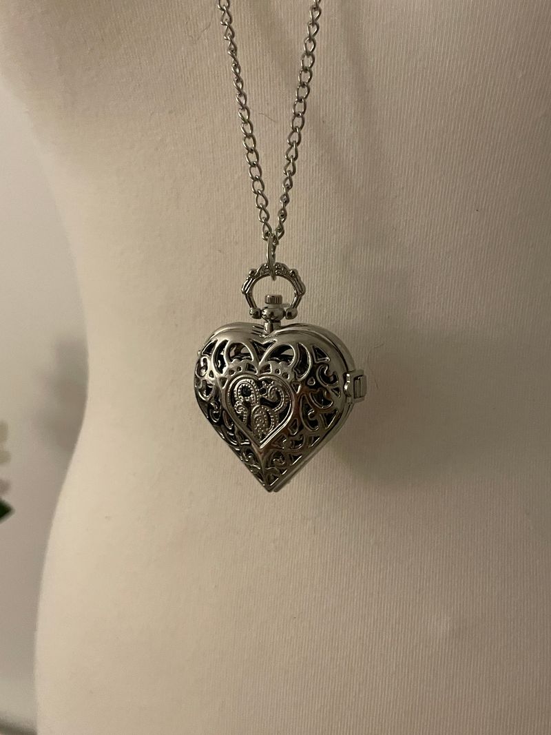 Vintage Secret Watch Necklace