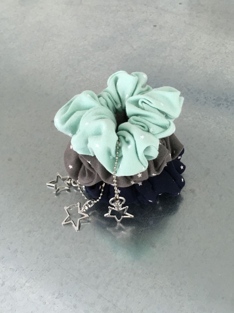shooting star scrunchie (7color)