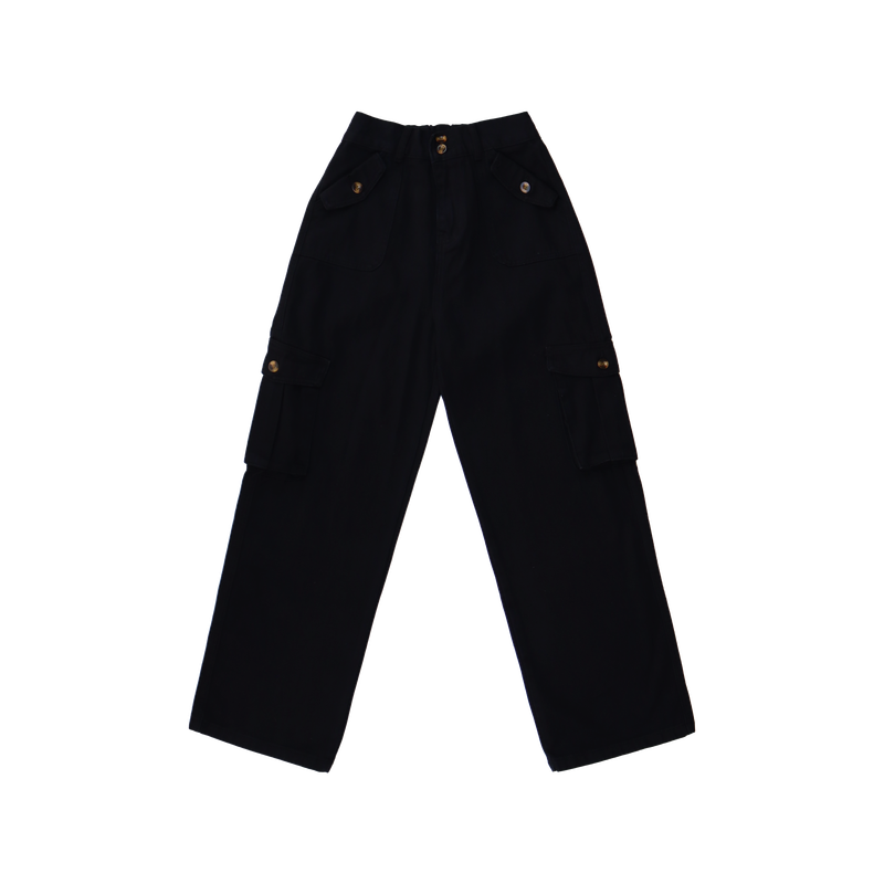 CARGO SOFT WIDE PANTS
