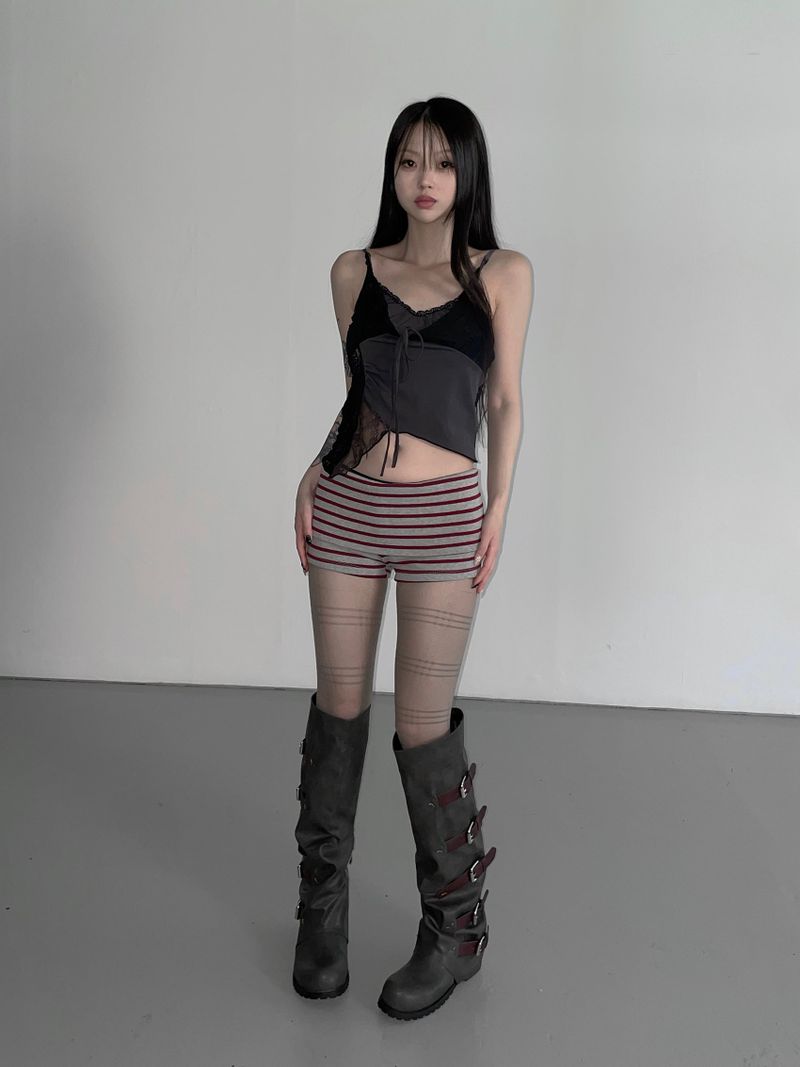 lud double lace top(3color)