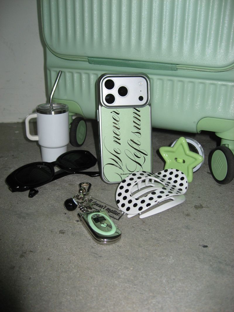 We never left summer phone case (Green)