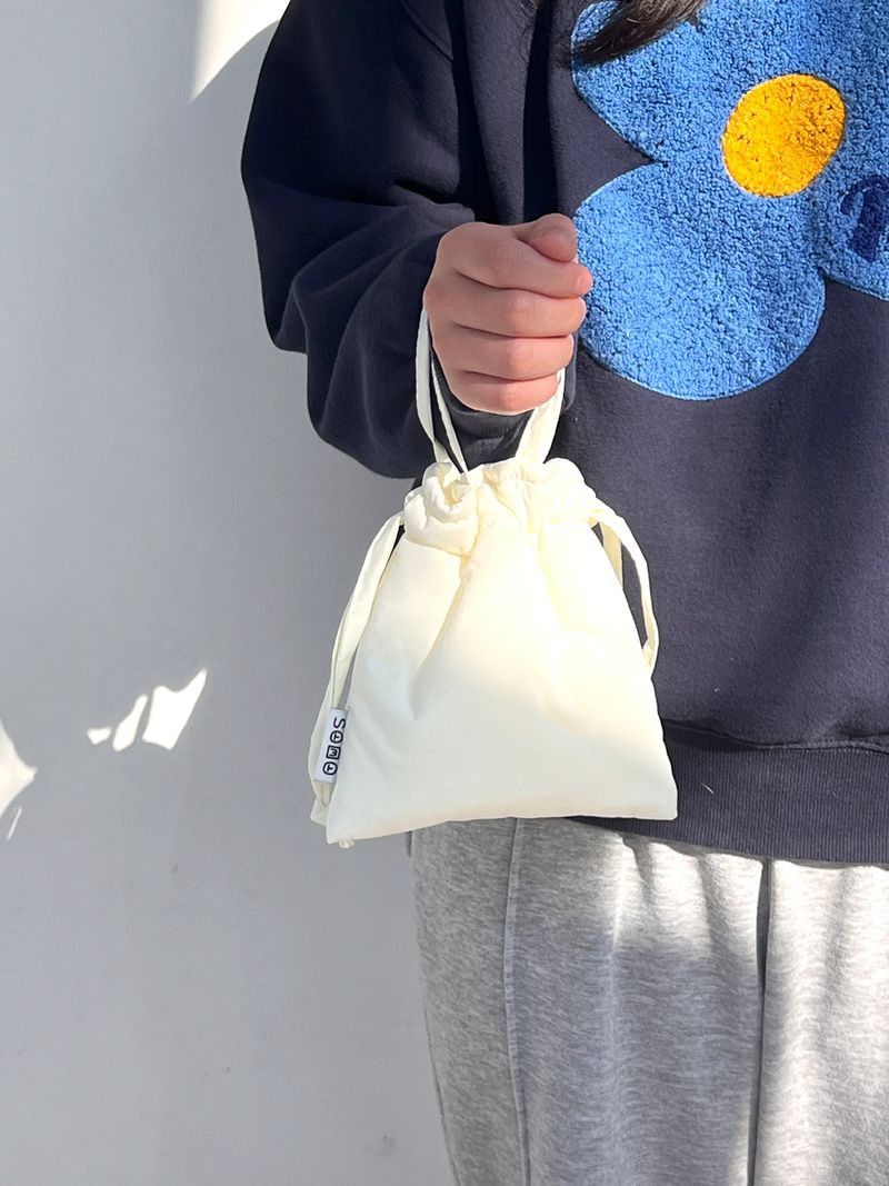 Strap string pouch-basic