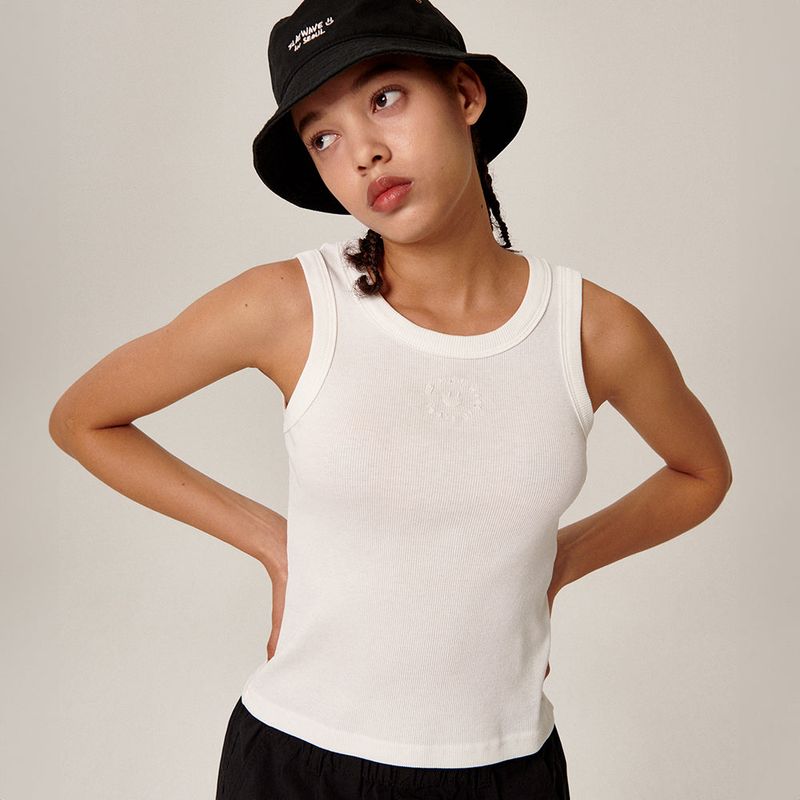 Kling Sleeveless White