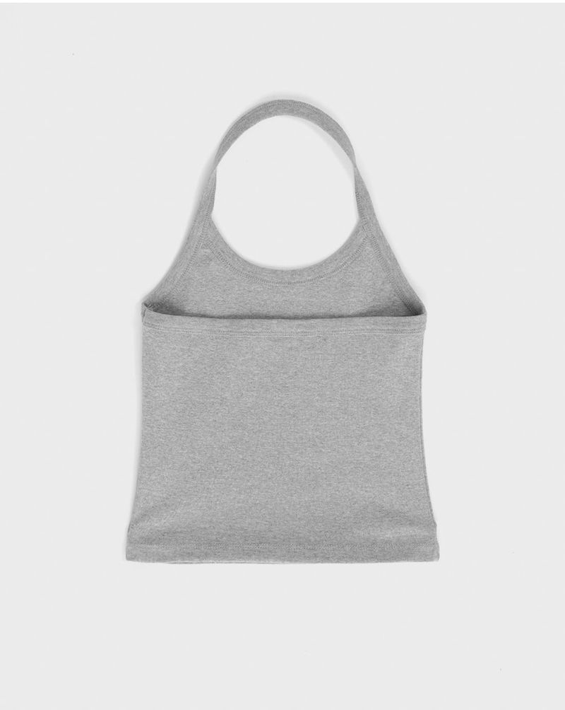 [B-BASIC] Standard Strap Halter Tank Top