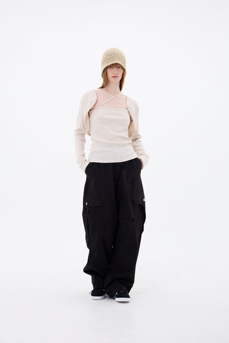 ARIOSO BOLERO SET / BEIGE