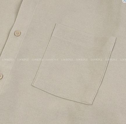  Square Pocket Overfit Corduroy Shirt
